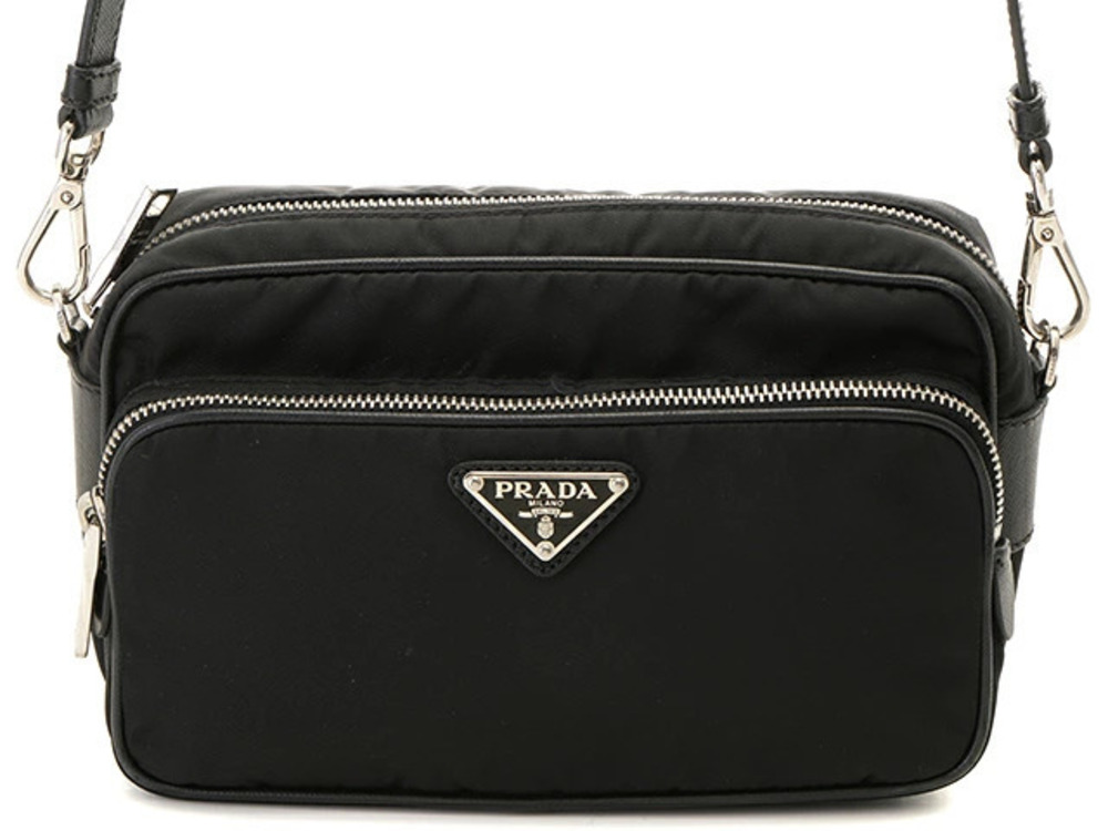 Prada Camera Crossbody Bag Black